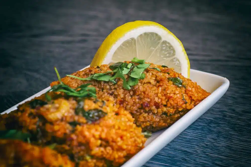 A Serving Of A Burnt Jollof Rice