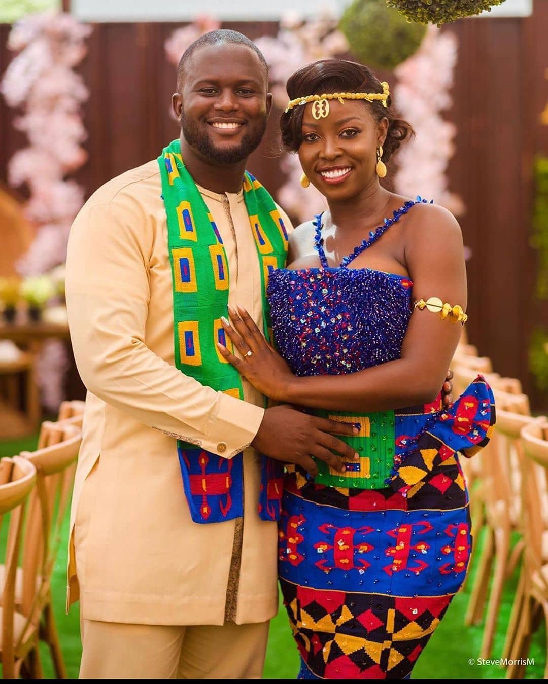 Ghanaian Traditional Wedding Dresses Kente Styles Weddors The unique design is much admired by the newly getting engaged couples. ghanaian traditional wedding dresses