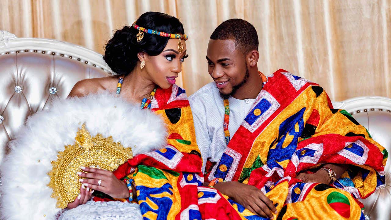 Ghanaian Traditional Wedding Dresses (Kente Styles)