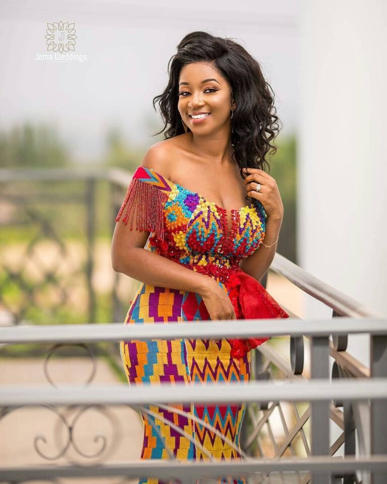 Ghanaian Traditional Wedding Dresses (Kente Styles) - Weddors