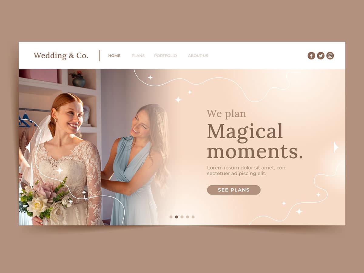 Website For Wedding Vendors
