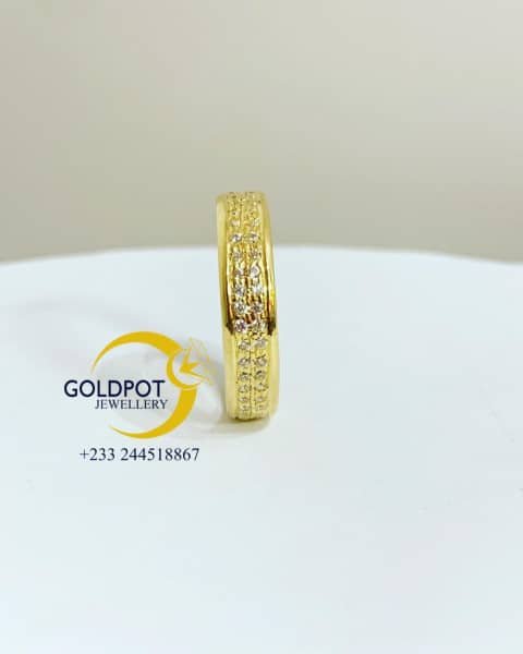 sample wedding gold ring from Goldpot jewelry. weddors.com