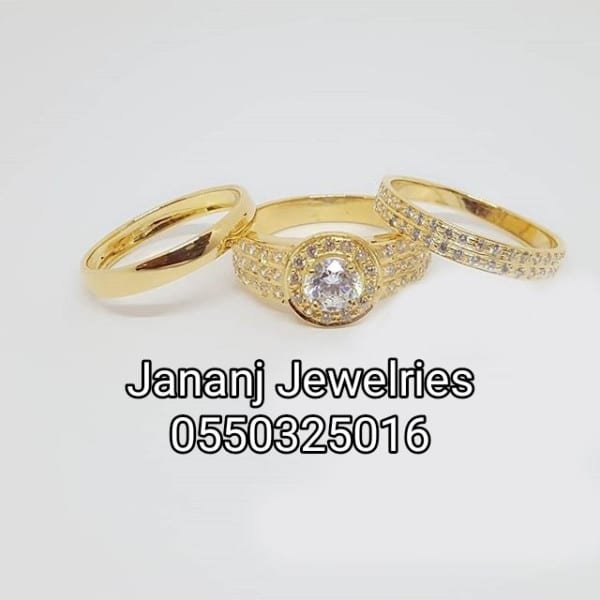 gold wedding ring sample from Jananj Jewelries