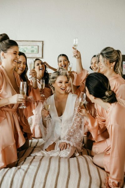 group of women at a bridal shoer, #bridal showers